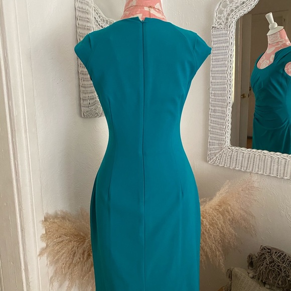 New Calvin Klein Evergreen Classy Dress 4 - Picture 6 of 8